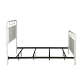 Liberty Furniture - Jolene Antique Queen Bed - White - Metal - Beds - Additional View 3