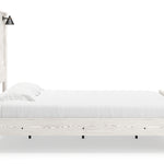 Ashley Furniture - Gerridan King Lighted Bed - White Wood - Beds - Additional View 5