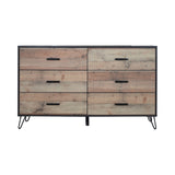 New Classic - Elk River Rustic Dresser - Light Brown Wood - Dresser & Mirror - Additional View 1