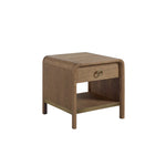 Bernards - ELURE LATTE END TABLE - Light Brown Wood - Tables - Additional View 1