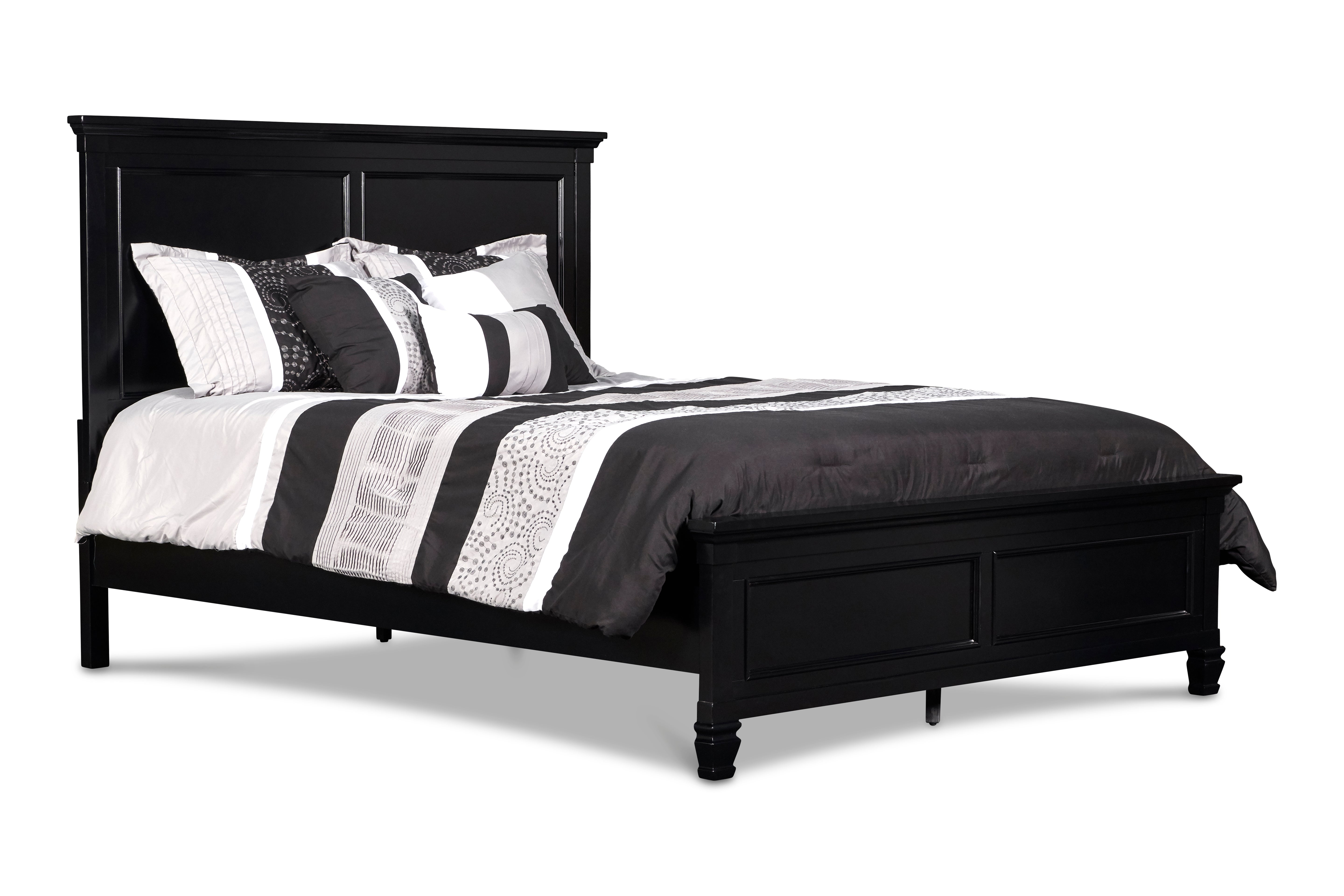 New Classic - Tamarack King Bed - Black - Wood - Beds