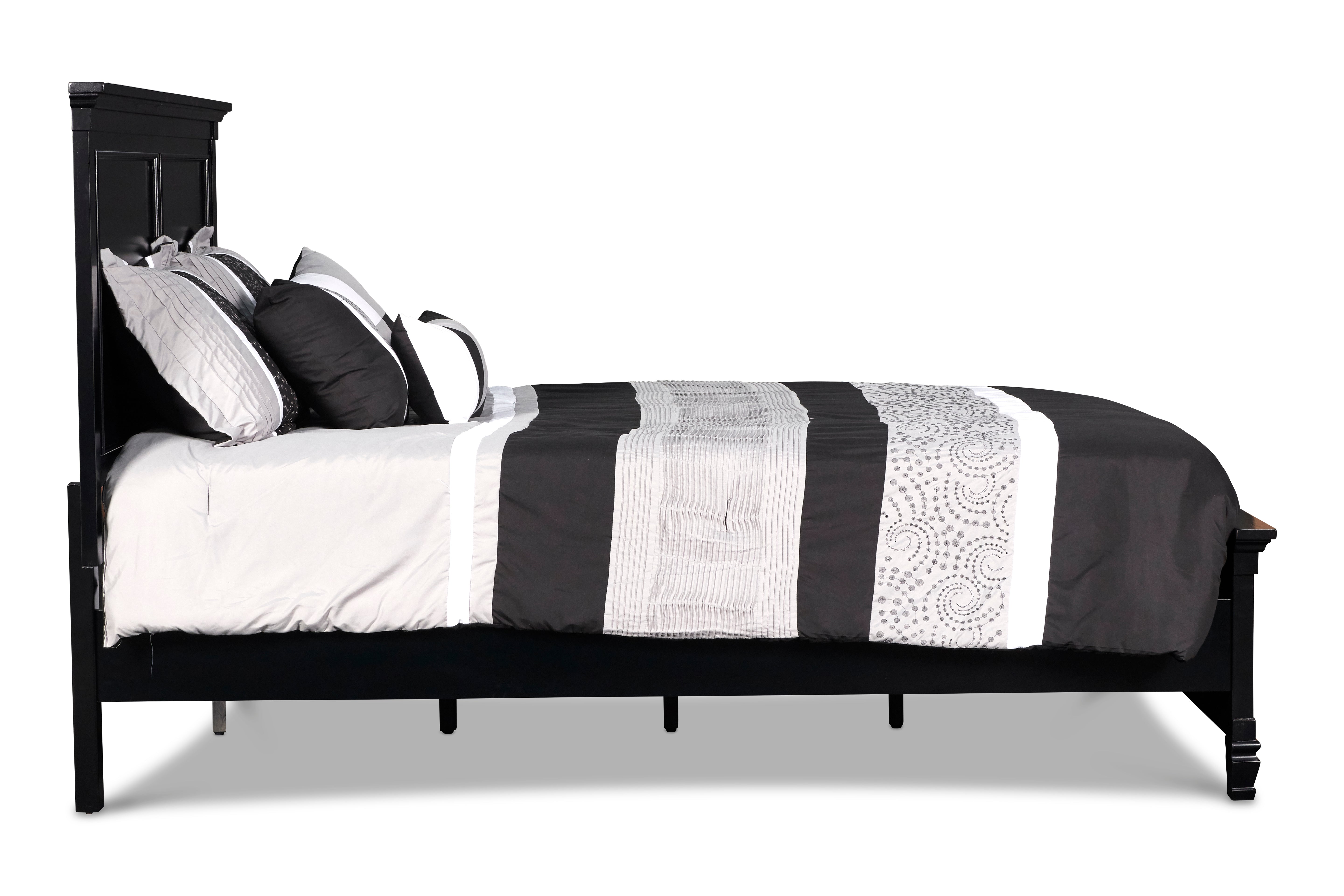 New Classic - Tamarack King Bed - Black - Wood - Beds - Additional View 2