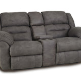Gambit Reclining Loveseat With Console
