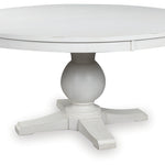 Ashley Furniture - CHADWORTH WHITE DINING TABLE - Wood - Tables