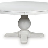 Ashley Furniture - CHADWORTH WHITE DINING TABLE - Wood - Tables - Additional View 1