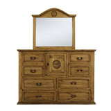 Mansion Texas Star Dresser And Mirror