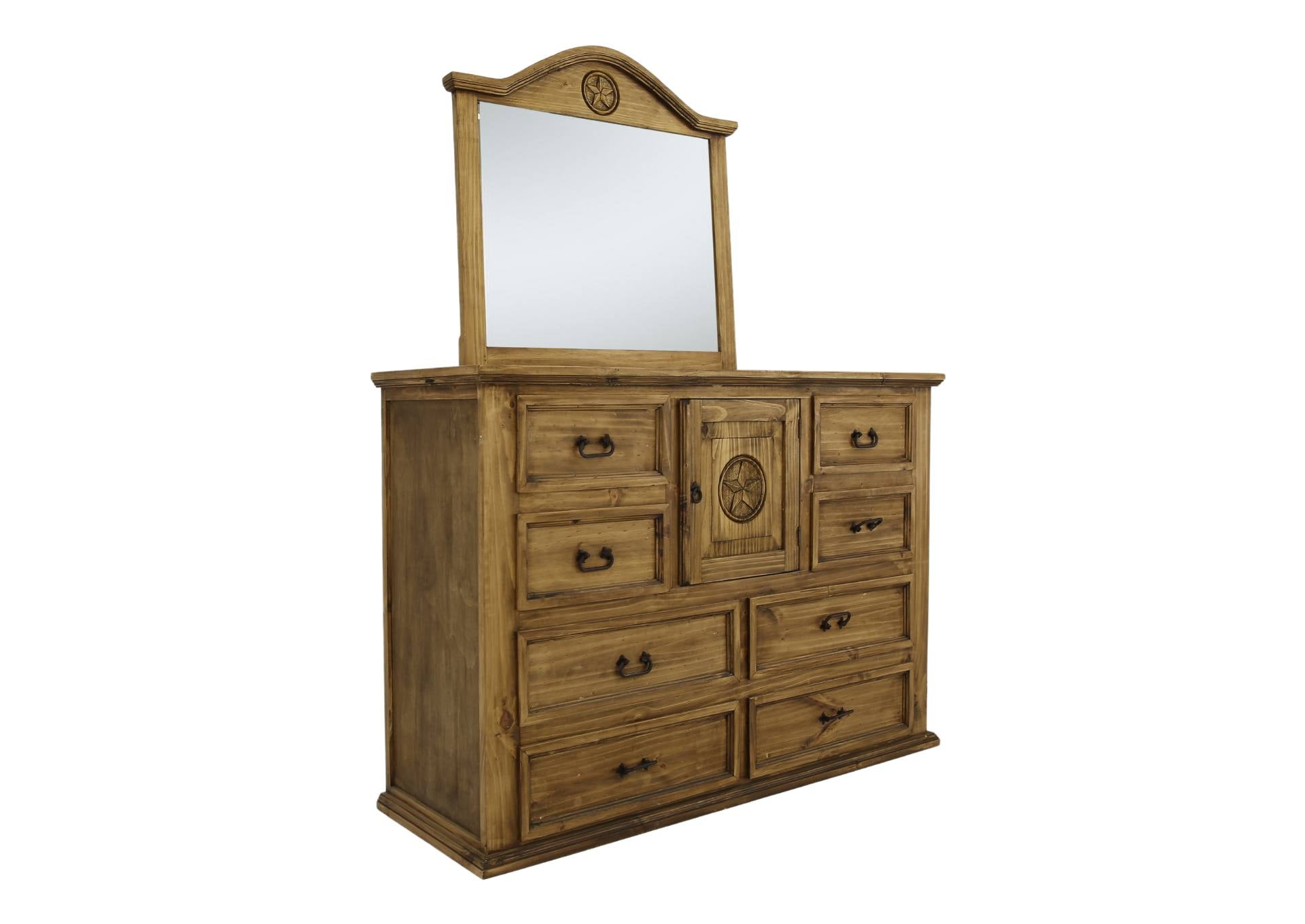 Mansion Texas Star Dresser And Mirror - Additional View 1