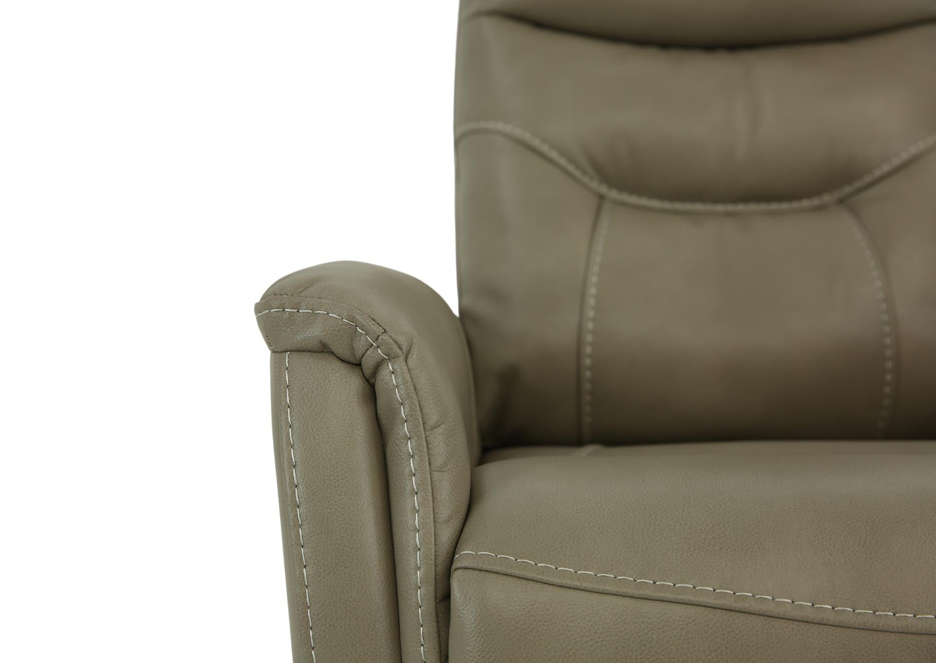 Antonio Swivel Recliner - Pewter - Additional View 4