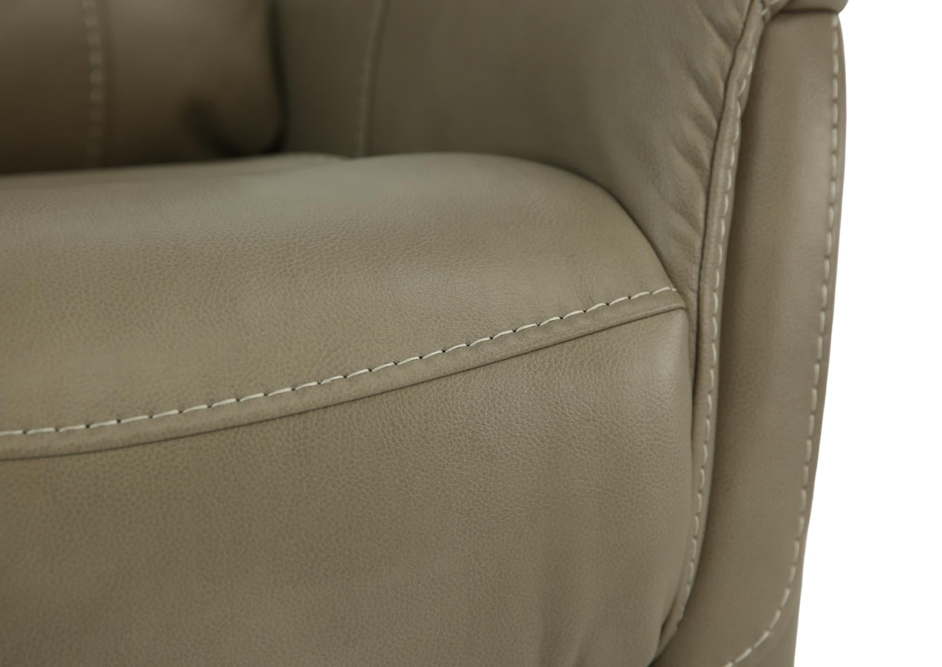 Antonio Swivel Recliner - Pewter - Additional View 5