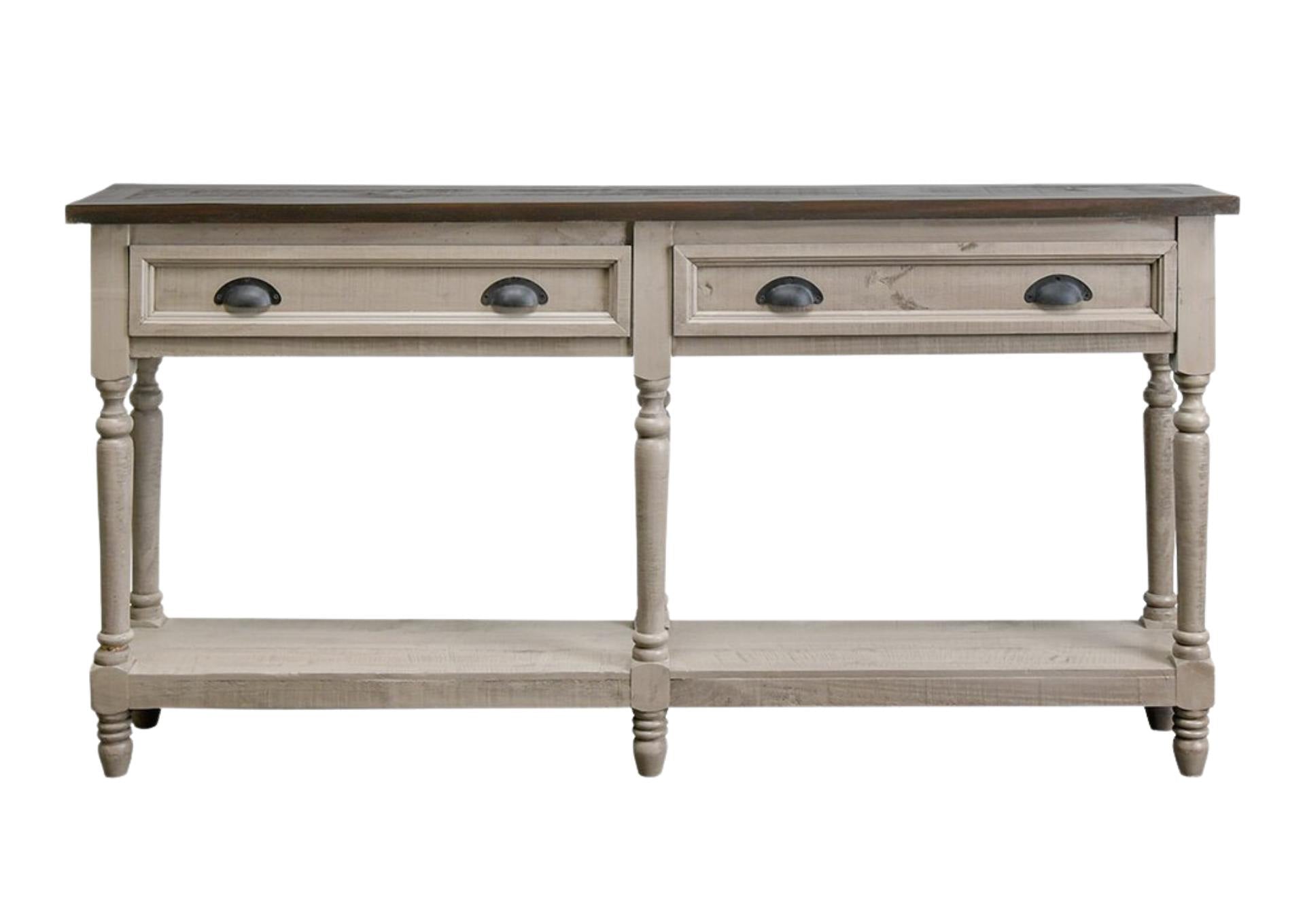 CID TWO DRAWER SOFA TABLE