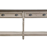 CID TWO DRAWER SOFA TABLE