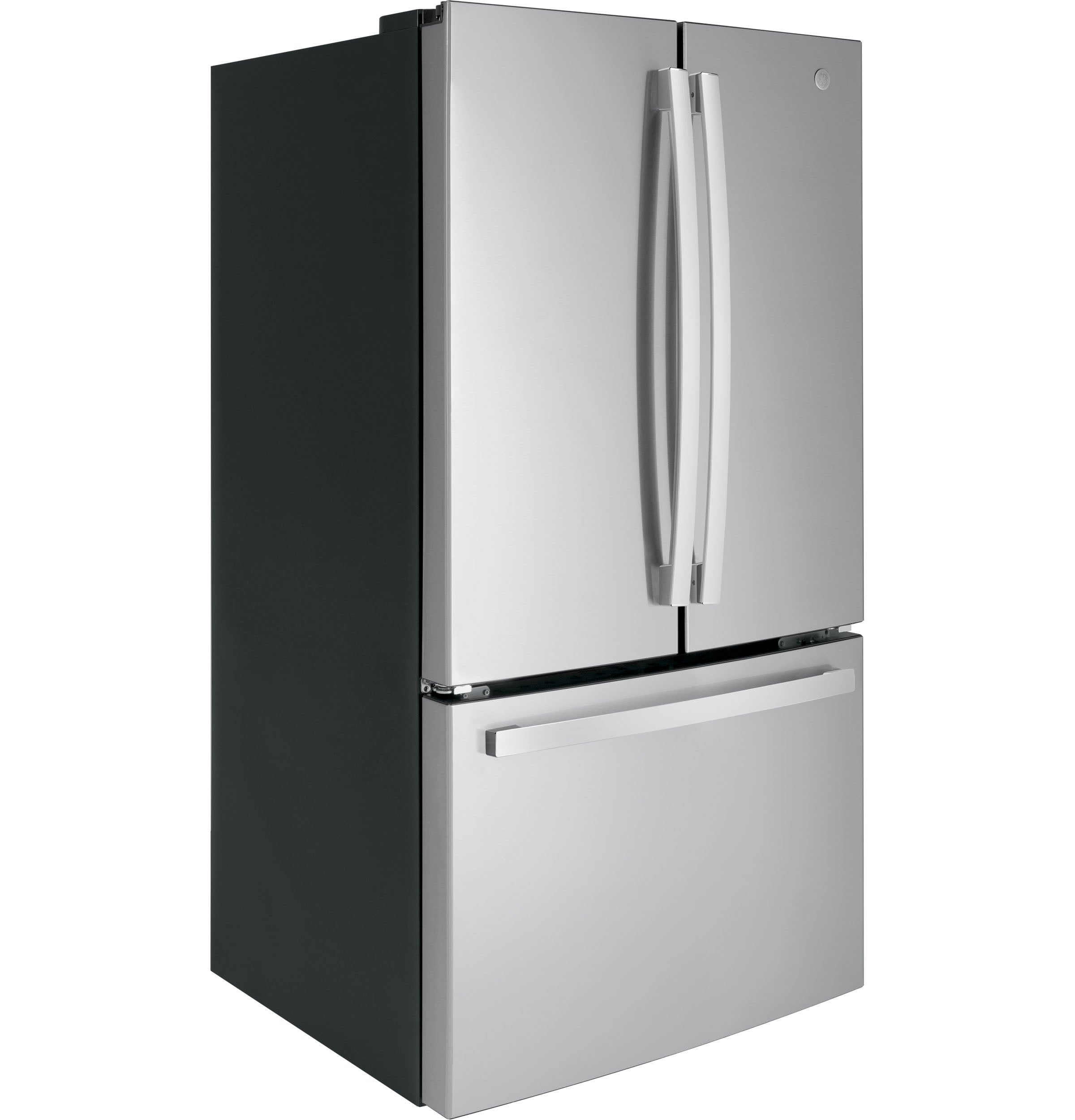 GE Energy Star 27.0 Cu. Ft. Fingerprint Resistant French-Door Refrigerator - Stainless Steel - Pearl Silver - Refrigerators - Additional View 3