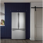GE Energy Star 27.0 Cu. Ft. Fingerprint Resistant French-Door Refrigerator - Stainless Steel - Pearl Silver - Refrigerators - Additional View 12