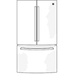 GE Energy Star 27.0 Cu. Ft. Fingerprint Resistant French-Door Refrigerator - Stainless Steel - Pearl Silver - Refrigerators - Additional View 14