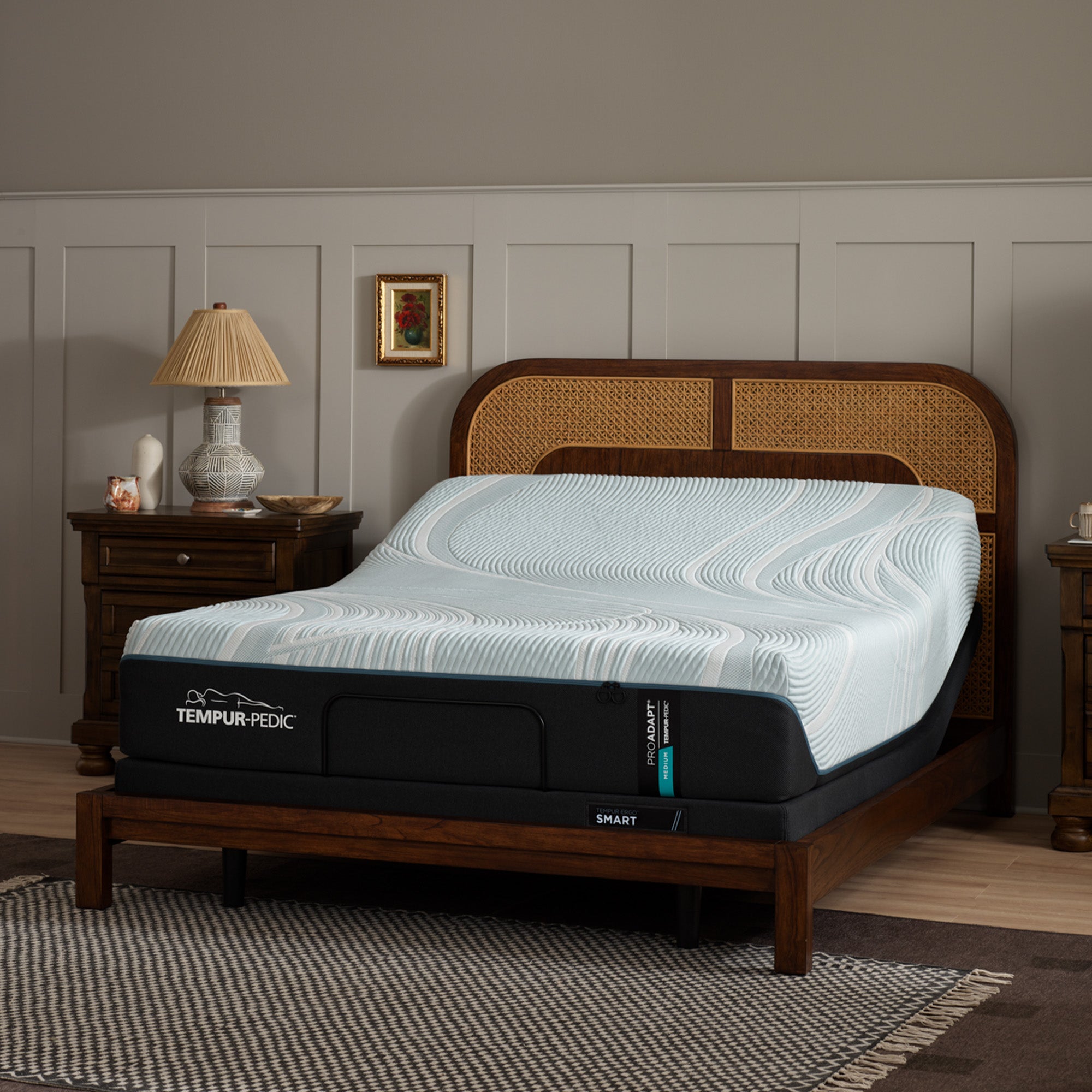 Tempur Sealy - Proadapt 2.0 Medium Twin Xl Mattress - White|Black Fabric - Mattresses - Additional View 2
