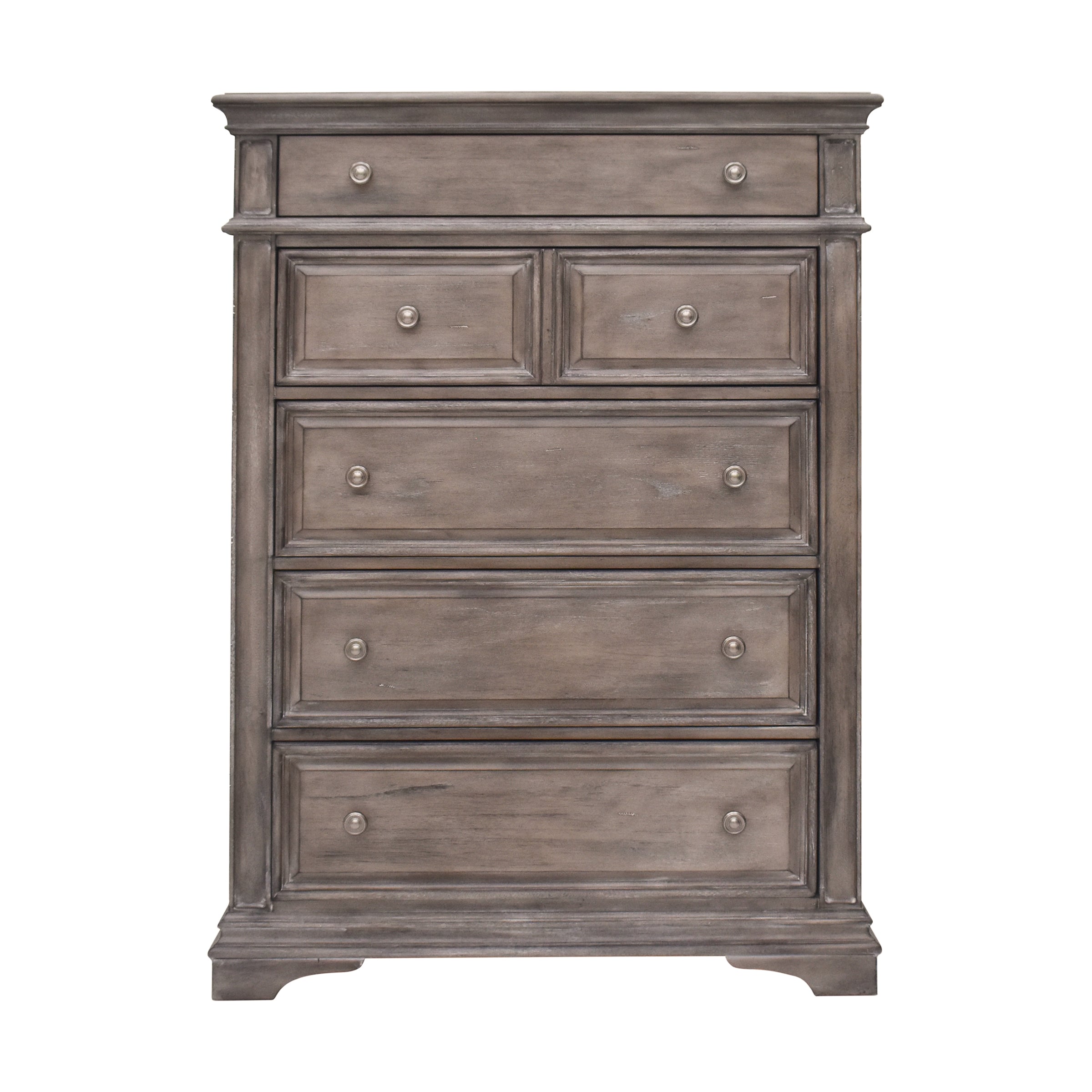 Steve Silver Furniture - Highland Park Chest - Brown - Light Brown Wood - Chests
