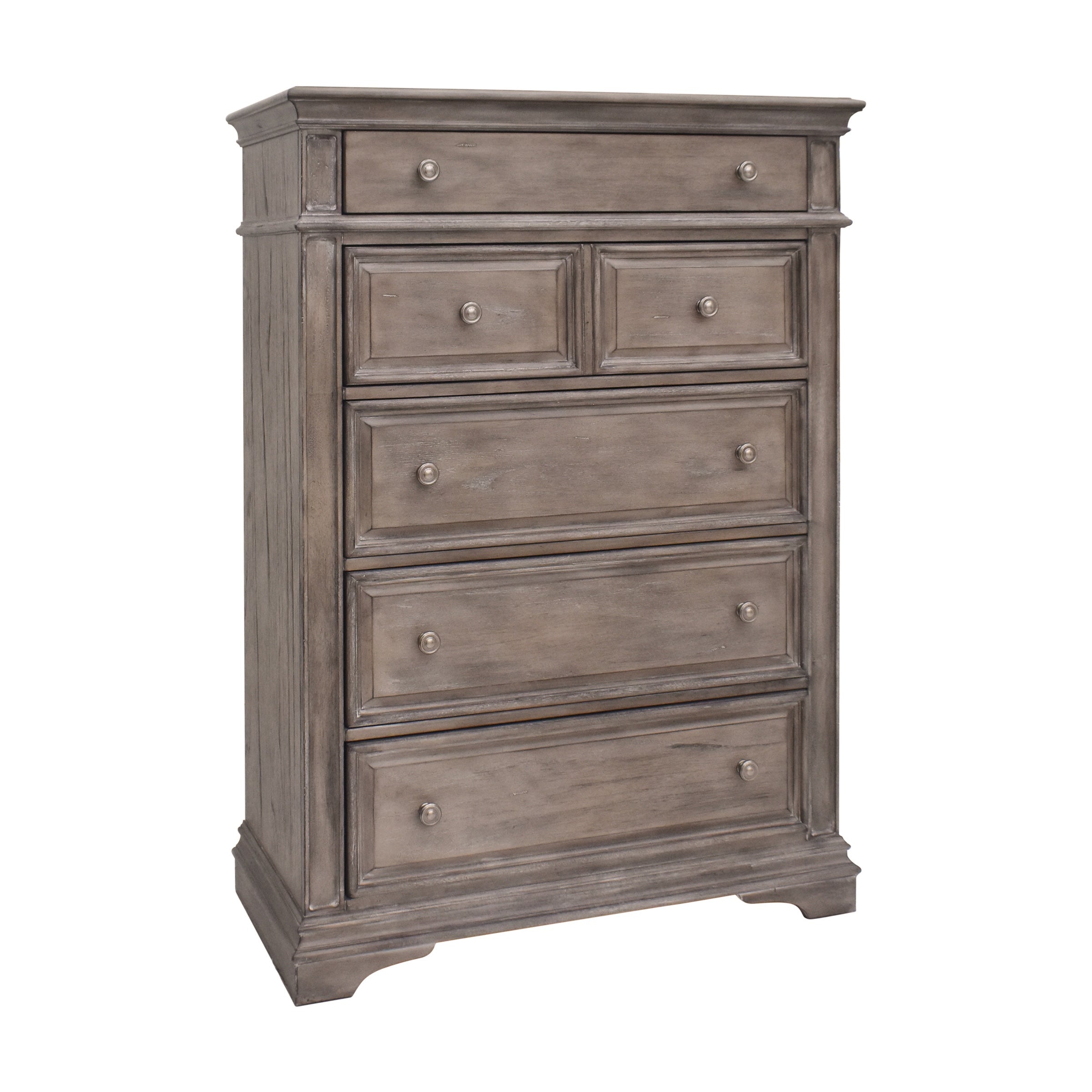 Steve Silver Furniture - Highland Park Chest - Brown - Light Brown Wood - Chests - Additional View 1