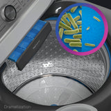 GE DIAMOND GRAY 5.4CU TOP LOAD WASHER - Dark Gray - Washers - Additional View 7