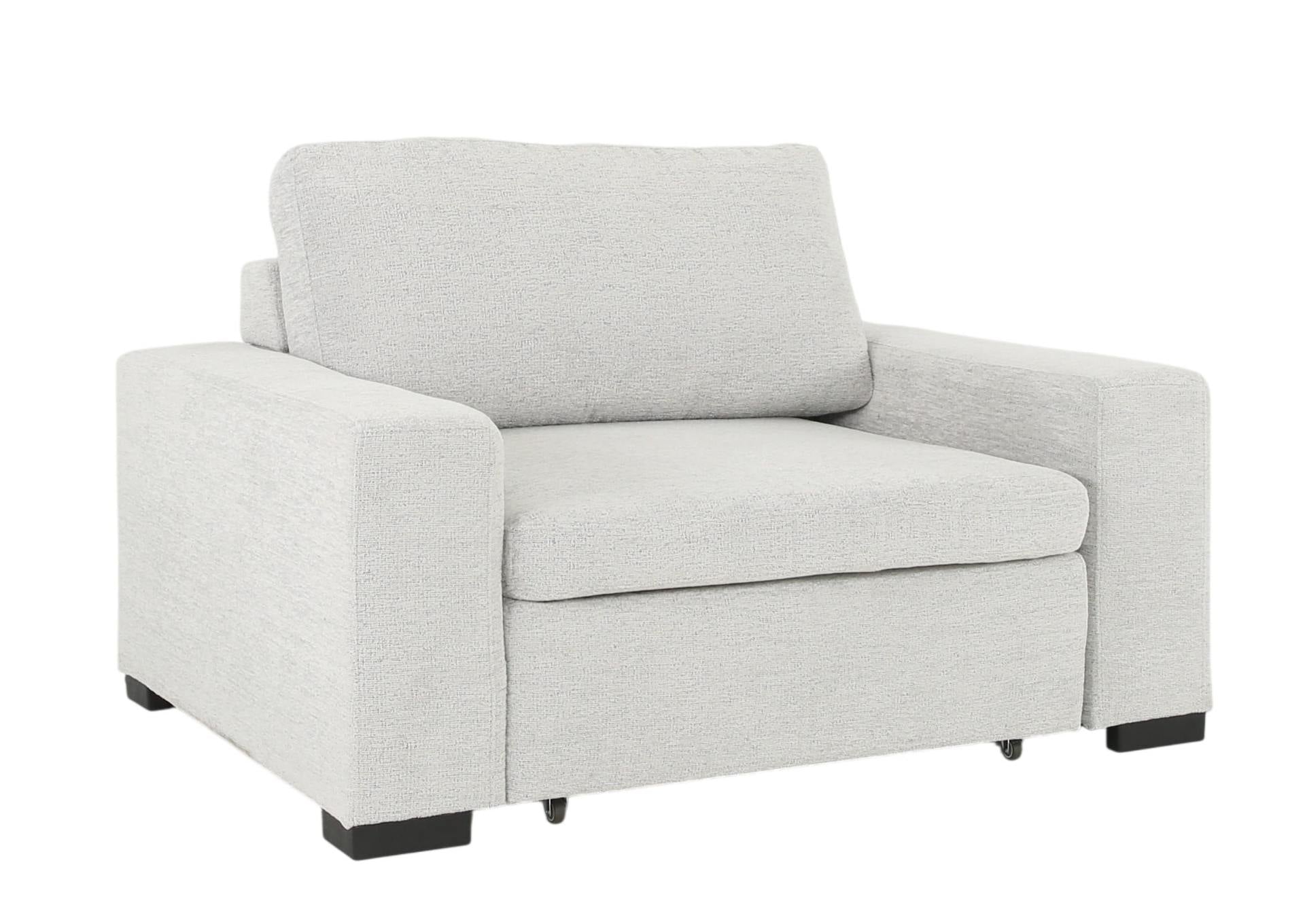 LACHLAN NICKEL POWER RECLINER WITH SLIDING CHAISE - Additional View 2