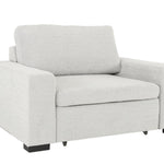 LACHLAN NICKEL POWER RECLINER WITH SLIDING CHAISE - Additional View 2