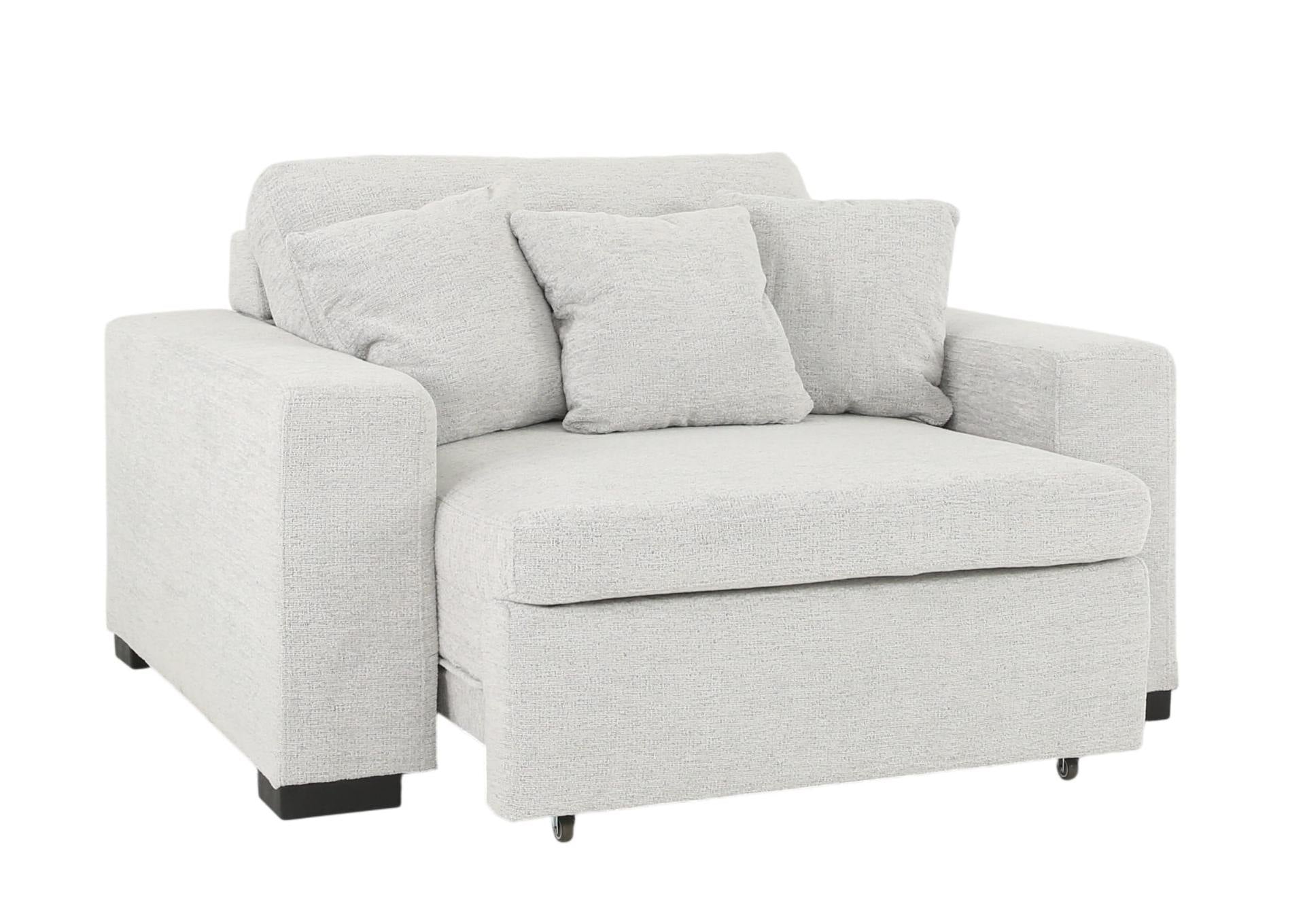 LACHLAN NICKEL POWER RECLINER WITH SLIDING CHAISE - Additional View 3