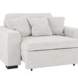 LACHLAN NICKEL POWER RECLINER WITH SLIDING CHAISE - Additional View 3
