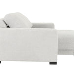 LACHLAN NICKEL POWER RECLINER WITH SLIDING CHAISE - Additional View 4