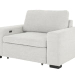 LACHLAN NICKEL POWER RECLINER WITH SLIDING CHAISE - Additional View 7