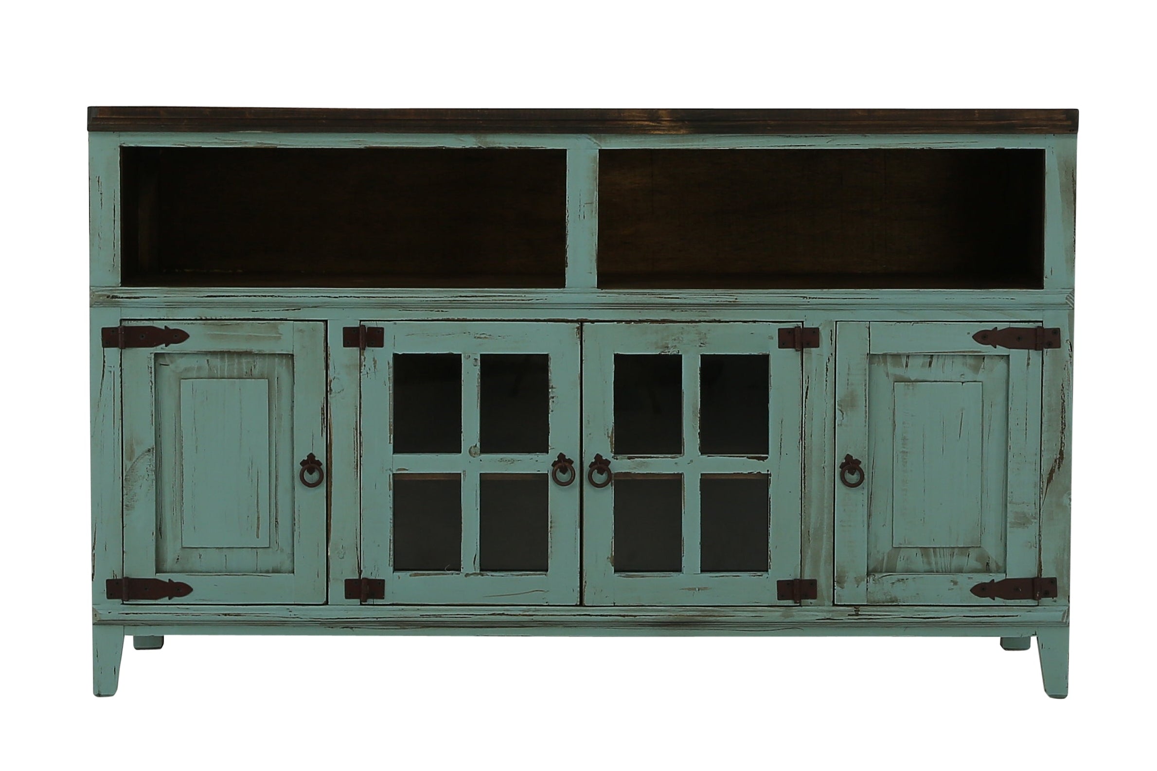 Lawman 60" Media Console - Turquoise