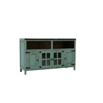 Lawman 60" Media Console - Turquoise - Additional View 1