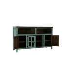Lawman 60" Media Console - Turquoise - Additional View 2