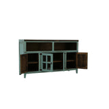 Lawman 60" Media Console - Turquoise - Additional View 2