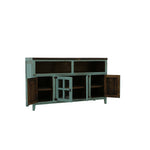 Lawman 60" Media Console - Turquoise - Additional View 3