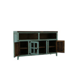 Lawman 60" Media Console - Turquoise - Additional View 3