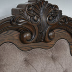 Ashley Furniture - MAYLEE QUEEN PANEL BED - Dark Brown Fabric|Wood - Beds - Additional View 6