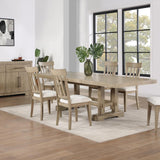Napa 7 Piece Dining Set - Sand