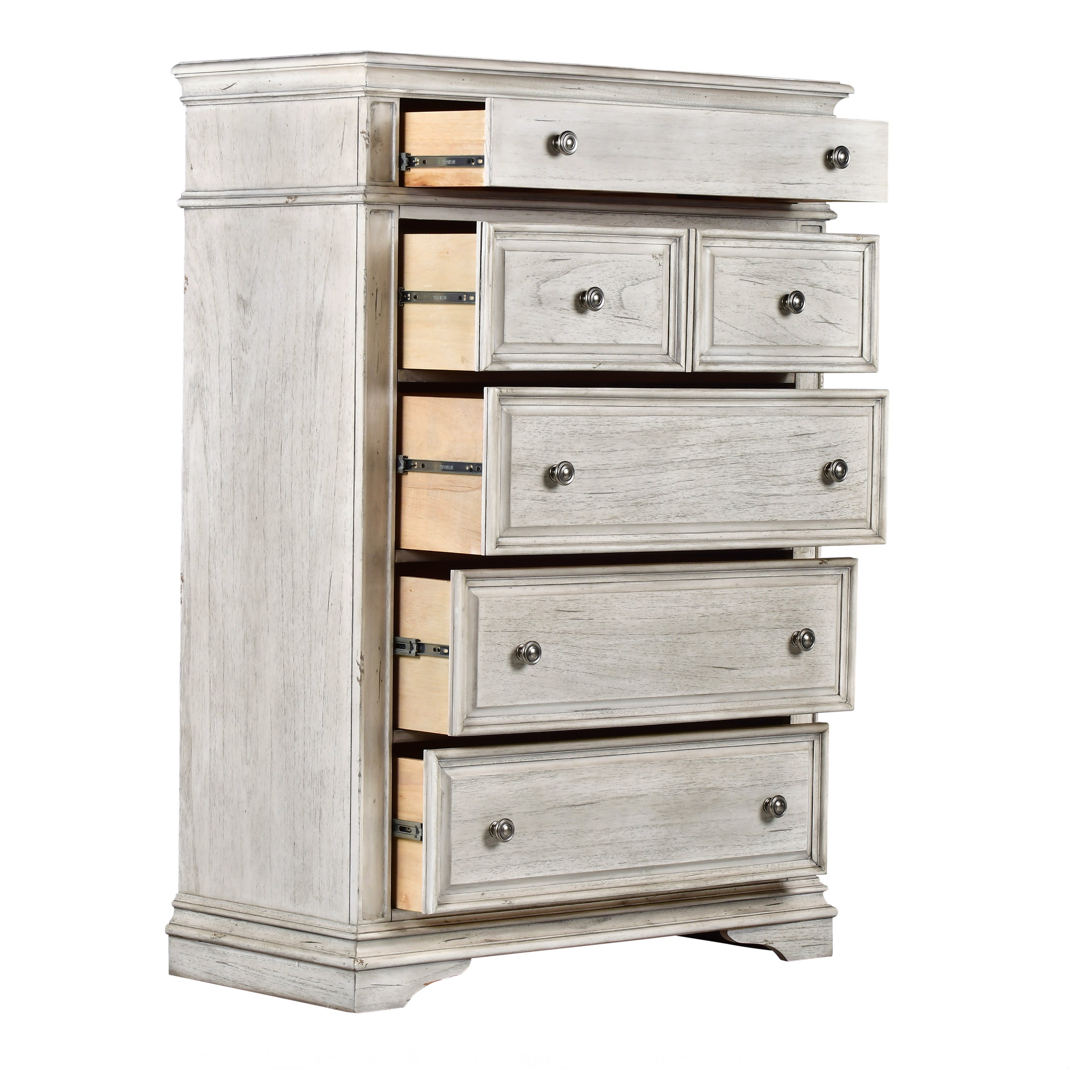 Steve Silver Furniture - Highland Park Chest - White - Wood - Chests - Additional View 2