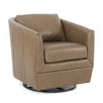 NOVA HAVANA LEATHER GLIDE SWIVEL CHAIR - Additional View 1