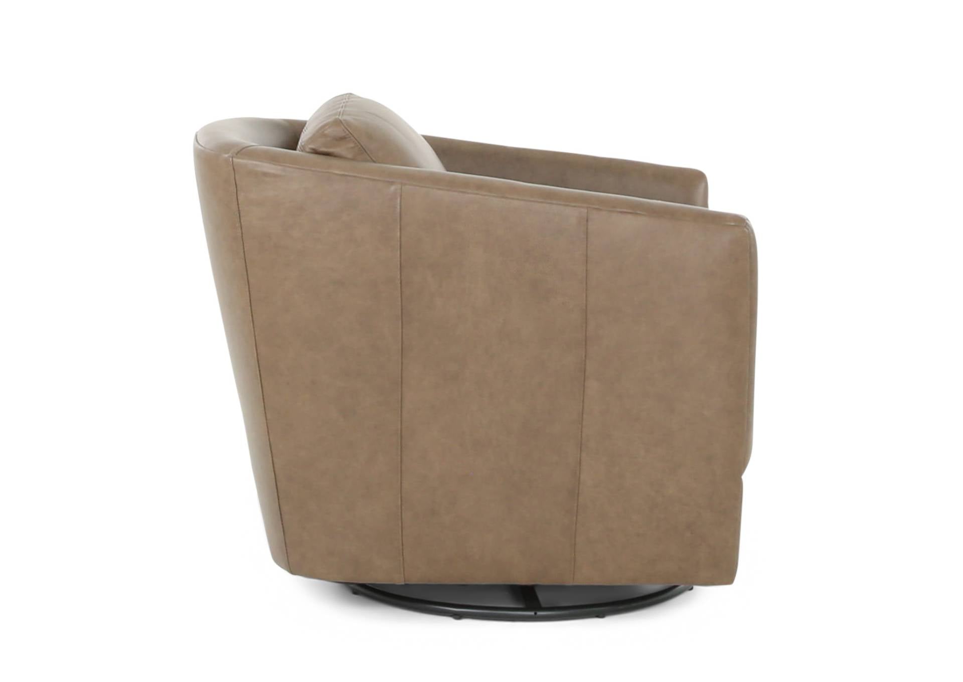 NOVA HAVANA LEATHER GLIDE SWIVEL CHAIR - Additional View 2