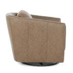 NOVA HAVANA LEATHER GLIDE SWIVEL CHAIR - Additional View 2