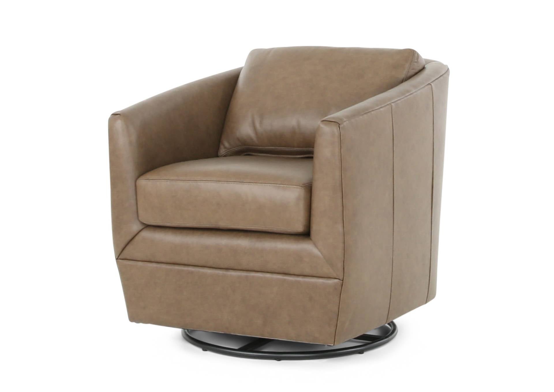 NOVA HAVANA LEATHER GLIDE SWIVEL CHAIR - Additional View 5