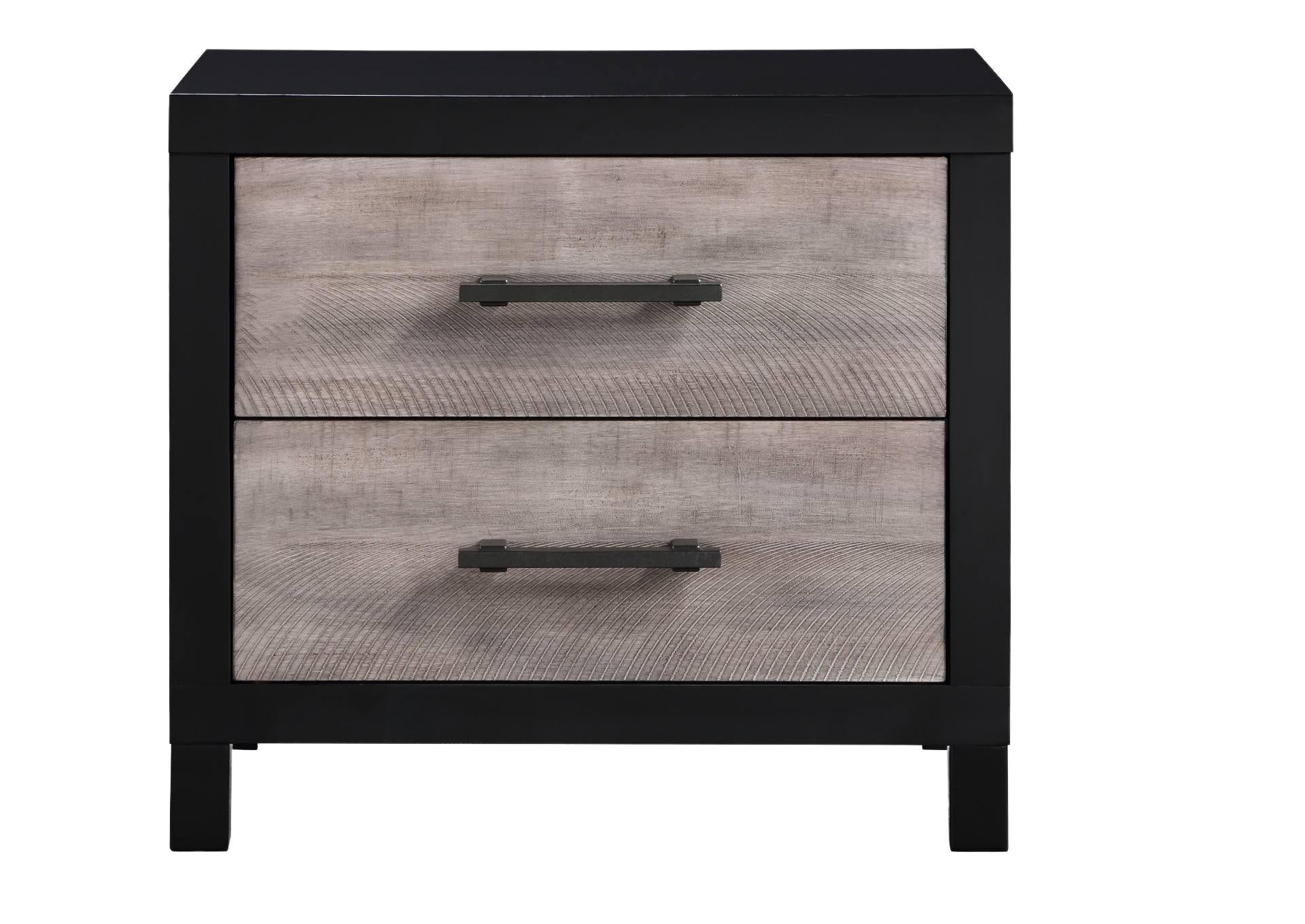 DAUGHTREY BLACK NIGHTSTAND
