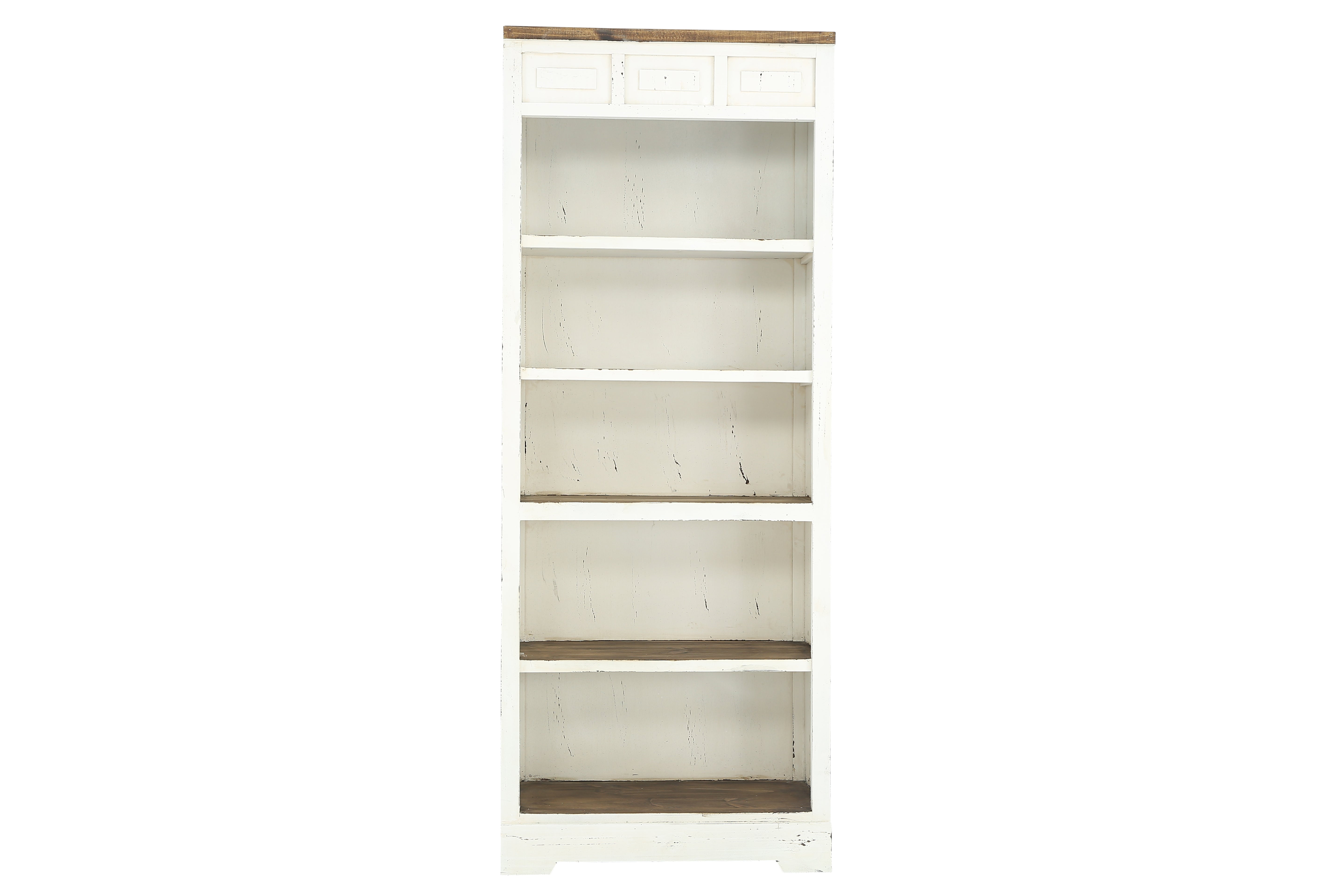 Lawman Bookcase - White