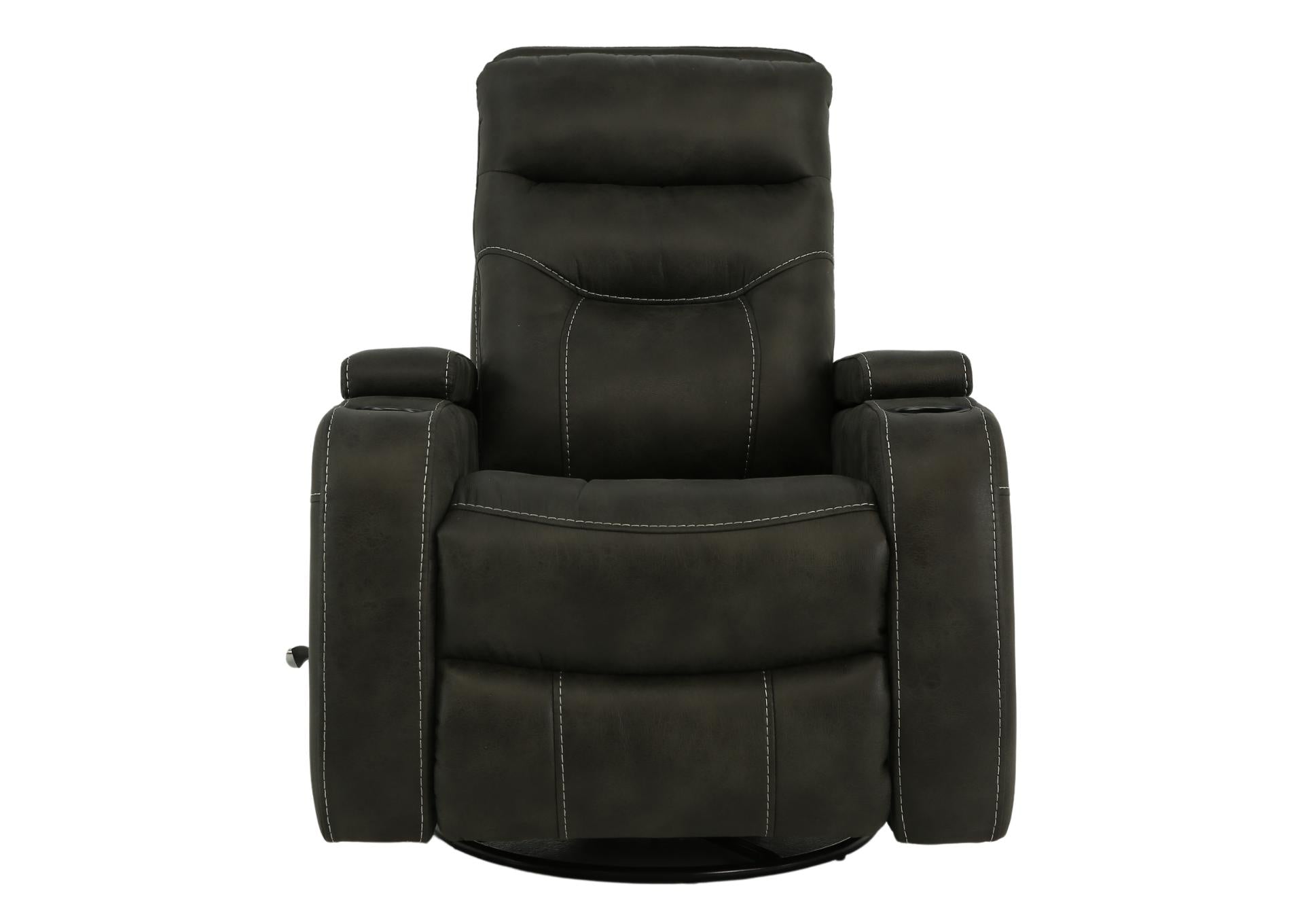 Pecos Swivel Glider Recliner - Granite