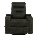 Pecos Swivel Glider Recliner - Granite