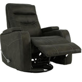 Pecos Swivel Glider Recliner - Granite - Additional View 2