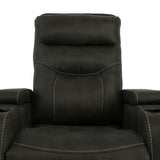 Pecos Swivel Glider Recliner - Granite - Additional View 3