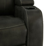 Pecos Swivel Glider Recliner - Granite - Additional View 5
