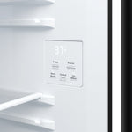 GE BLACK 28CU SIDE BY SIDE REFRIGERATOR WITH DISPENSER - Refrigerators - Additional View 10