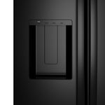 GE BLACK 28CU SIDE BY SIDE REFRIGERATOR WITH DISPENSER - Refrigerators - Additional View 11
